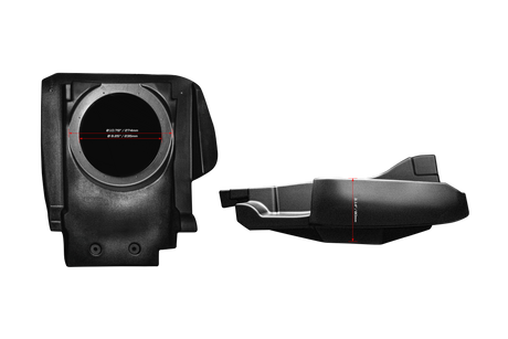 Can-Am® Maverick R 10" Front Passenger Subwoofer Enclosure (2-SEAT MODELS) – Unloaded | UTVS-R-ENC-PASS-2 UTV Stereo