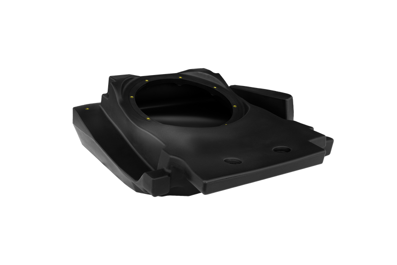 Can-Am® Maverick R 10" Front Passenger Subwoofer Enclosure (2-SEAT MODELS) – Unloaded | UTVS-R-ENC-PASS-2
