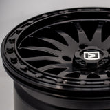 V06 Satin Black UTV Beadlock