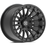 V06 Satin Black UTV Beadlock