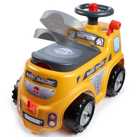 Versatile Falk Rider: Build Your Own Car with Open Seat and Accessories for Endless Fun!