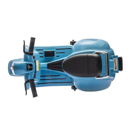 Electric 12V Kids Ride-On Scooter with LED Lights, MP3, USB, and Bluetooth Connectivity