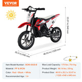36V Electric Ride-On Motorcycle for Kids with LED Lights, Suitable for Ages 14+