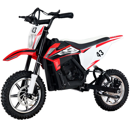 36V Electric Ride-On Motorcycle for Kids with LED Lights, Suitable for Ages 14+