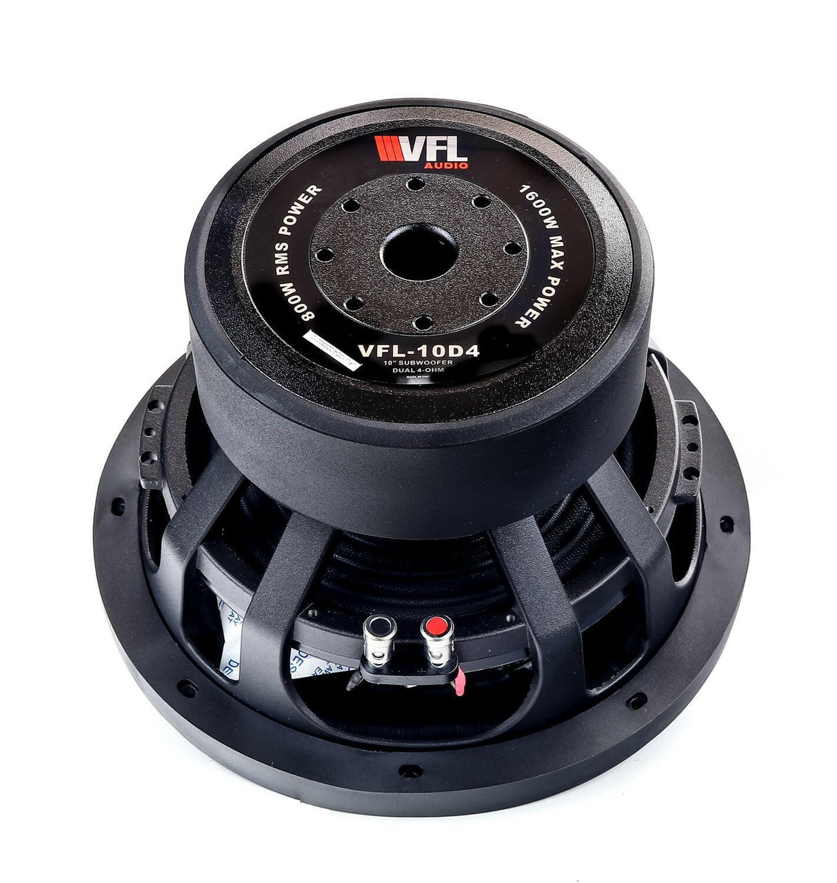 VFL 10″ Car Subwoofer | 800 Watts RMS | Dual Voice Coil 4 Ohm