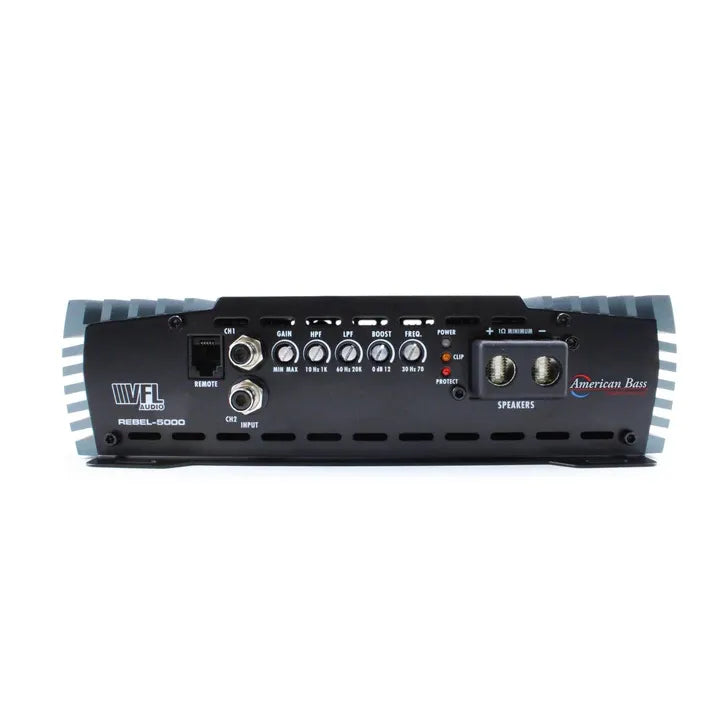 American Bass VFL REBEL 5000.1 5000W RMS Monoblock Amplifier