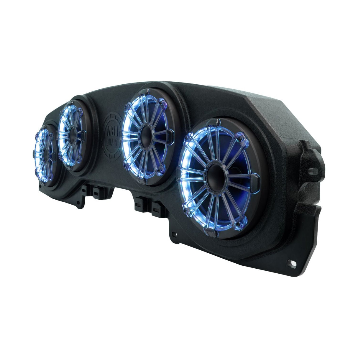 MB Quart Tuned Rear Soundbar with 8 Inch Compression Horn Speakers, Enclosure, with RGB LED Lighting option I '18-'23 JL Wrangler/ '20-'23 JT Gladiator