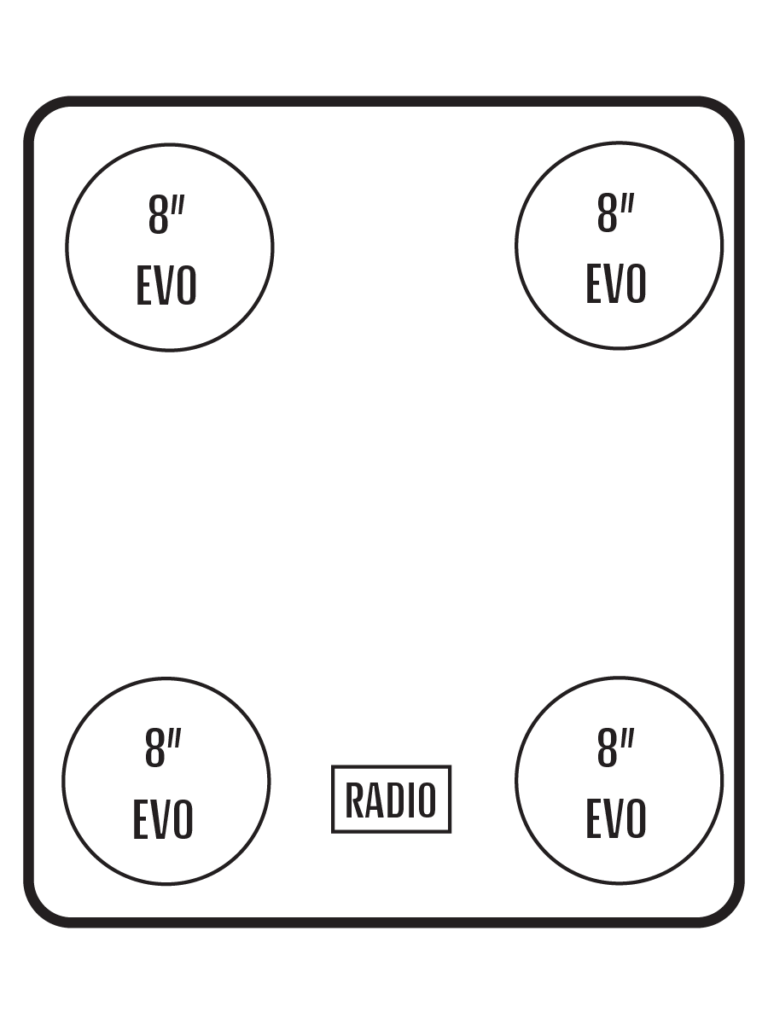 2014+ Yamaha Viking Stereo Tops (2-Door)