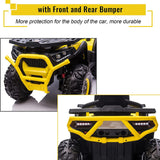VILOBOS 12V Battery-Powered ATV Ride-On Toy with Music and Lights for Kids