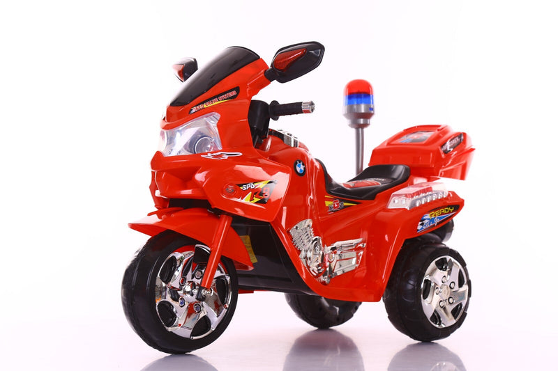 6V Rechargeable Battery Powered Ride-On Motorcycle for Children with 3 Wheels