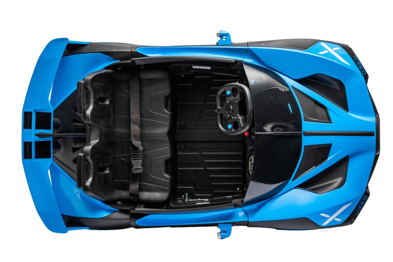 12V Rechargeable Kids Ride-On Car with 2 Seats for Children