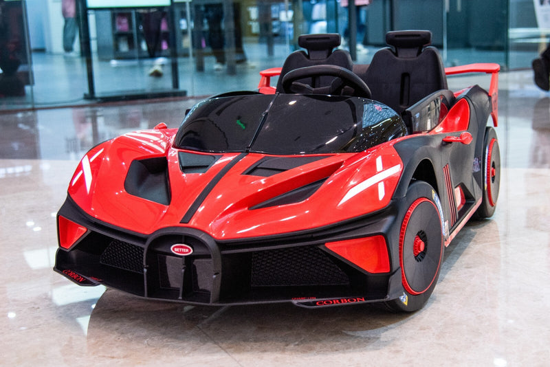 12V Rechargeable Kids Ride-On Car with 2 Seats for Children