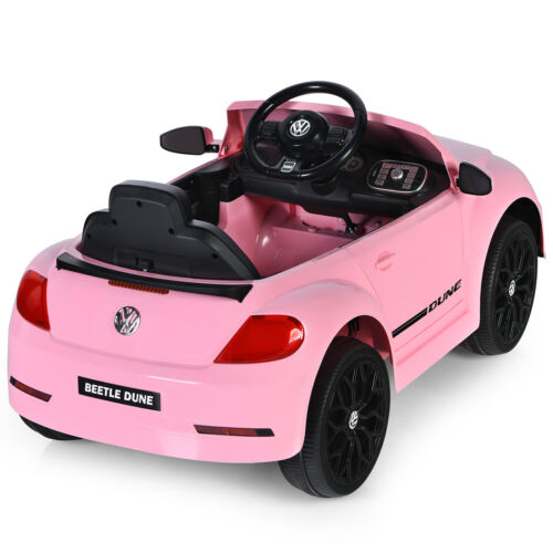 Volkswagen Beetle Electric Ride-On Car for Toddlers with Remote Control