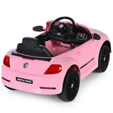 Volkswagen Beetle Electric Ride-On Car for Toddlers with Remote Control