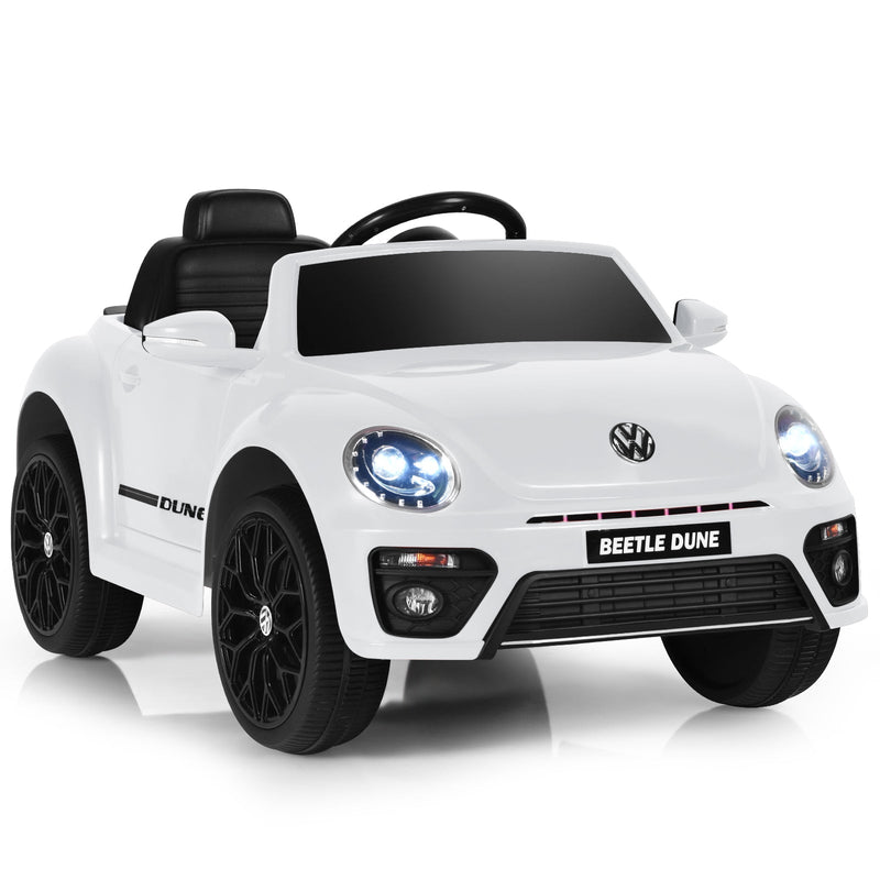 Volkswagen Beetle Electric Ride-On Car for Toddlers with Remote Control