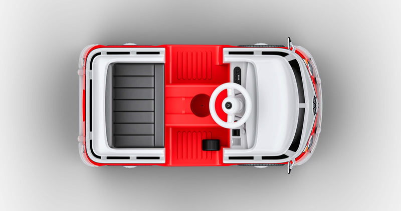Volkswagen VW Bus Ride On Car Van for Kids W/Magic Cars® Wireless Parental Control