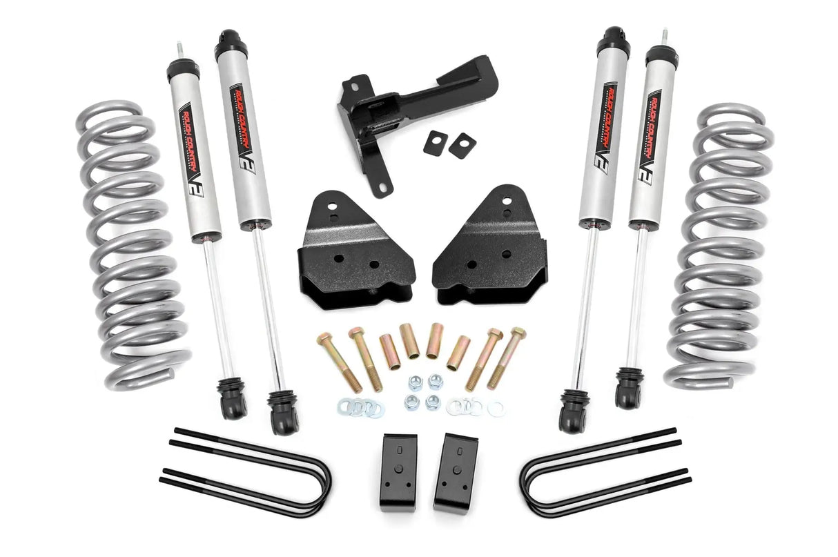 Rough Country 3 Inch Lift Kit N3 Front Diesel Coils Ford F-250 Super Duty 4WD 2017-2022 50221