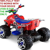 12V AC Wall Charger Adapter for Kid Trax Spiderman Power ATV Ride-On KT1301I