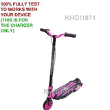 12V 4A Wall Charger for Pink Pulse Performance Revster Electric Scooter