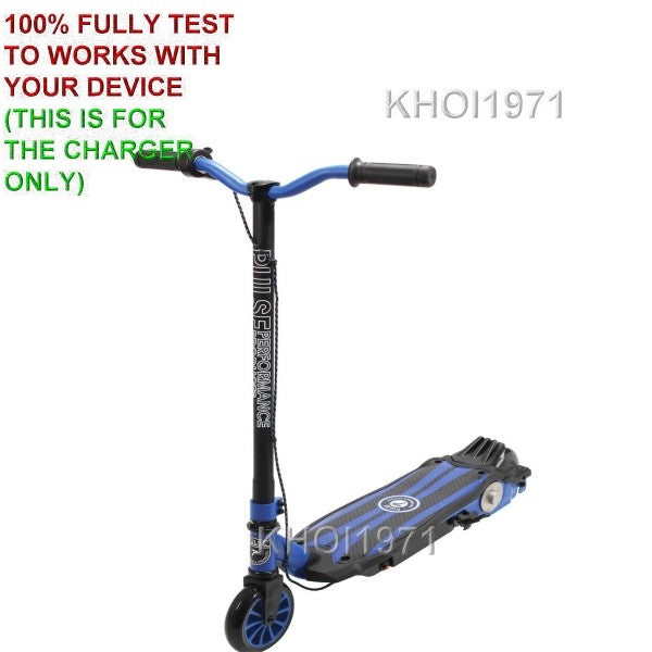 12V 80W AC Wall Charger Adapter for Electric Scooter Pulse Performance Revster