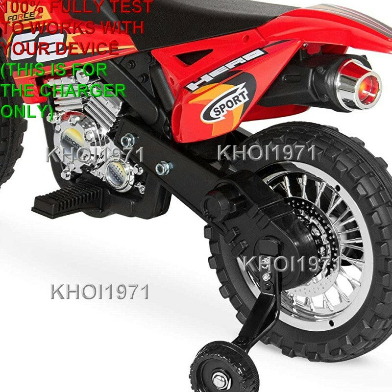 AC Wall Charger Adapter for Blazin Wheels 62 RT Force Z Hero Dirt Motor Bike Ride