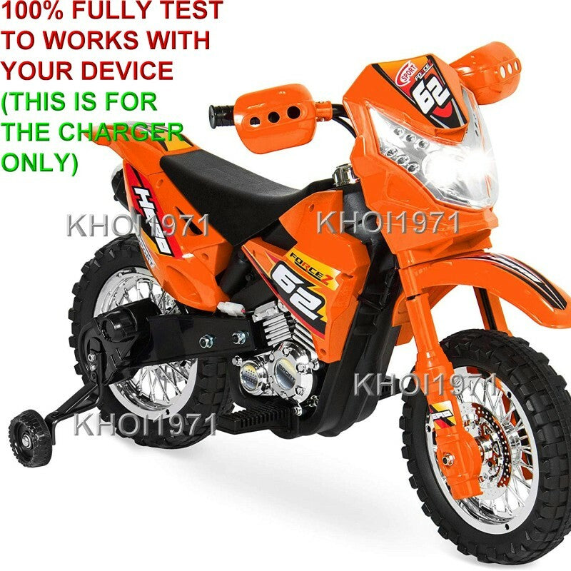 AC Wall Charger Adapter for Blazin Wheels 62 RT Force Z Hero Dirt Motor Bike Ride