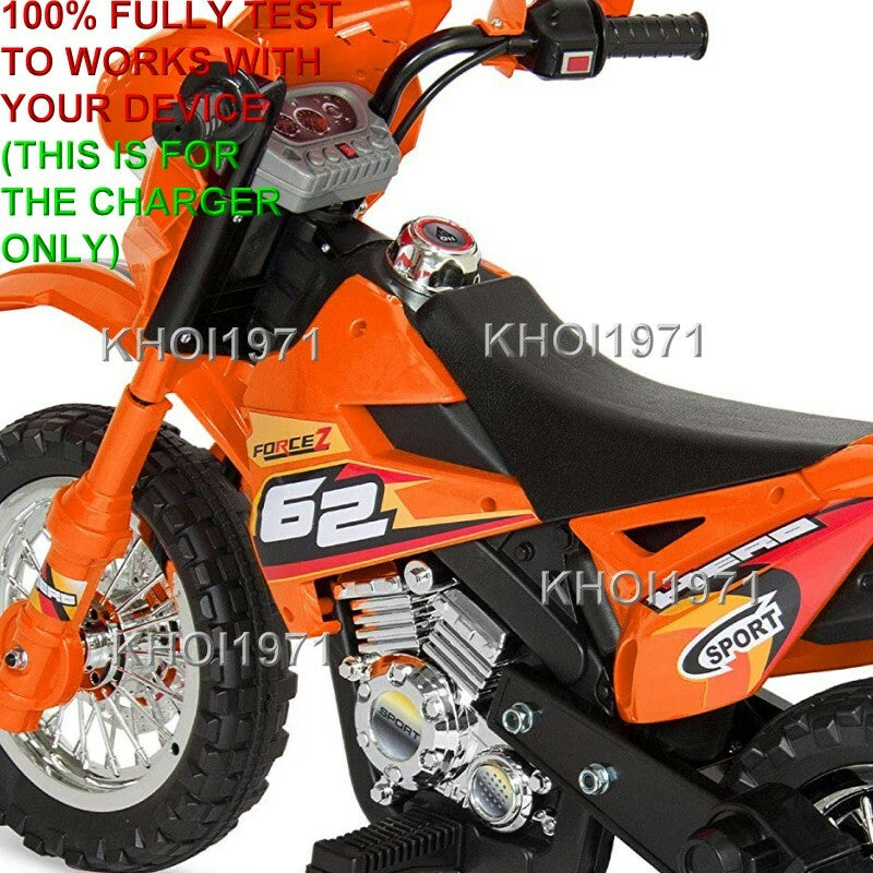 AC Wall Charger Adapter for Blazin Wheels 62 RT Force Z Hero Dirt Motor Bike Ride