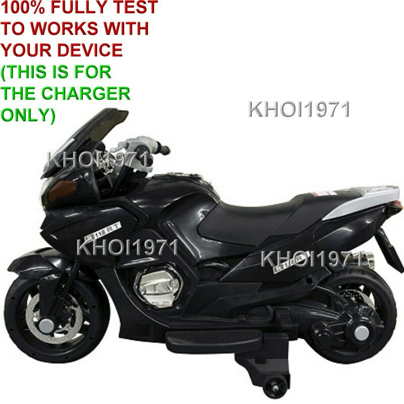 12V AC Wall Charger Adapter for Blazin Wheels Ride-On Motorcycle Bike R118 RT