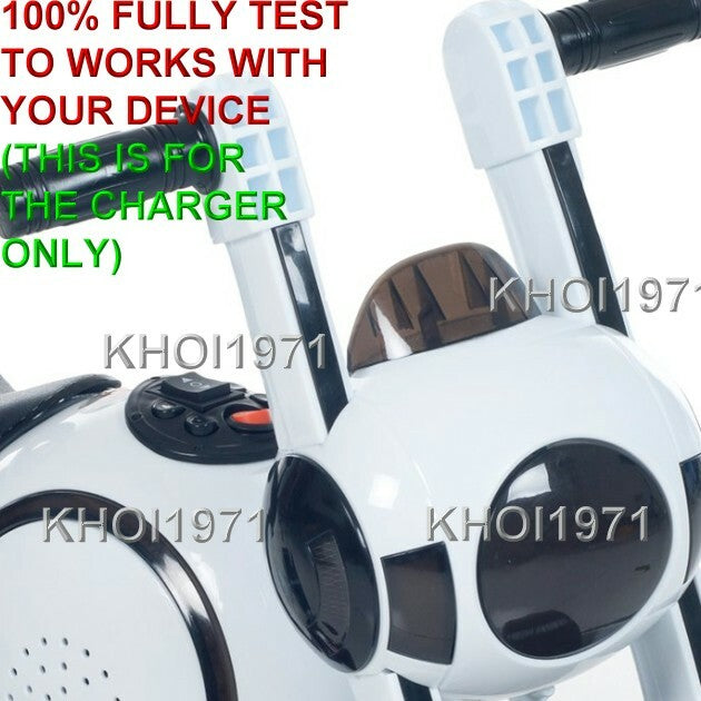 Wall Charger AC Adapter 4-Pack for Little Rider Sleek LED Space Travel Ride-On Toy