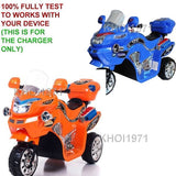 AC Wall Charger Adapter for Little Rider 3-Wheel Battery Power Bike Model 80-109K FX