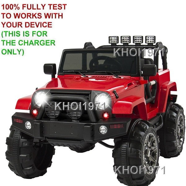 12V Red Ride-On Truck Wall AC Charger Adapter Model SKY3763