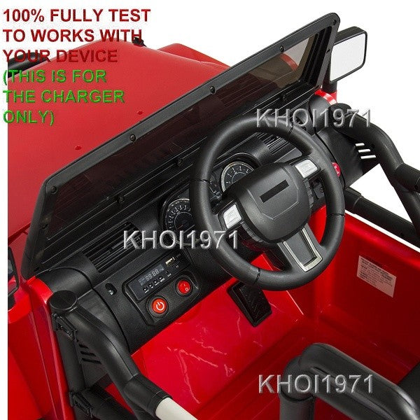 12V Red Ride-On Truck Wall AC Charger Adapter Model SKY3763