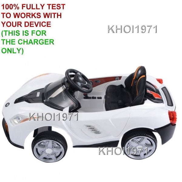 8V AC Wall Charger Adapter for Battery-Powered Kids Ride-On Car TY324109