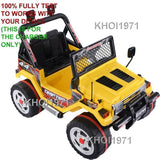 Yellow AC Wall Charger Adapter for Costway Drifter Jeep Truck Ride-On Toy