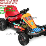 AC Charger Adapter for 6V Battery Ride-On Go-Kart with 4 Wheels