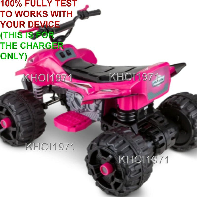 8FT AC Wall Charger Adapter 12V Battery for Ride-On Pacific Cycle Sport ATV KT1166