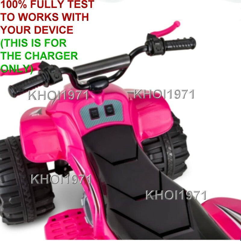 8FT AC Wall Charger Adapter 12V Battery for Ride-On Pacific Cycle Sport ATV KT1166