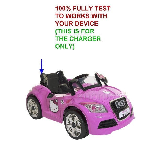 AC Charger Adapter for Hello Kitty Karaoke Ride-On Toy Model 8801-61