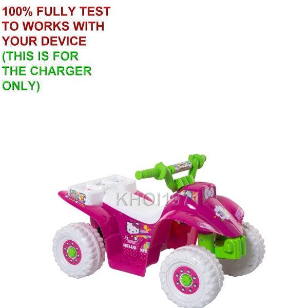 6V AC Wall Charger Adapter for Hello Kitty Quad Ride-On Vehicle