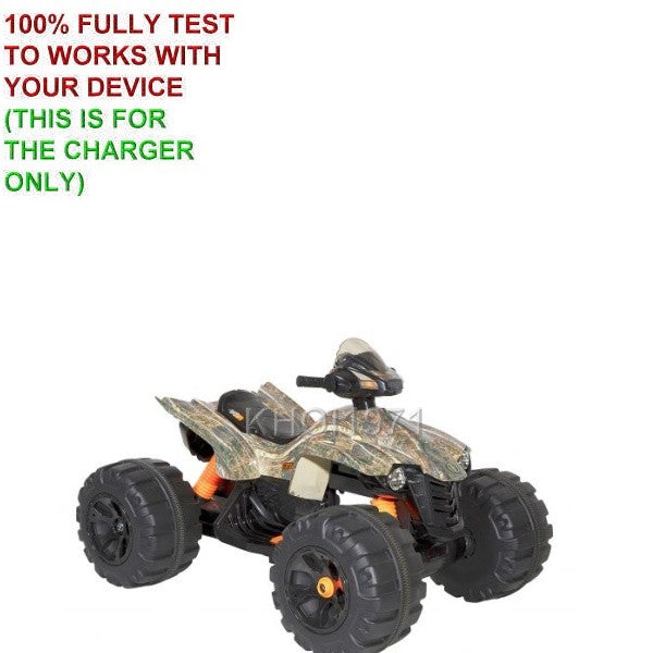 12V Surge Protector Charger and AC Adapter for Mega Camo Quad Ride-On with Wheels Battery