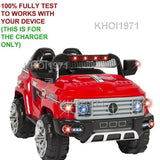 AC Charger Adapter for Kids Ride-On Truck Red Model 8F SKY2069