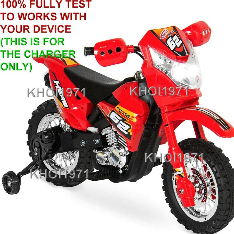 AC Wall Charger Adapter for 8T Blazin Wheels 62RT Force Z Hero Dirt Motorbike Ride