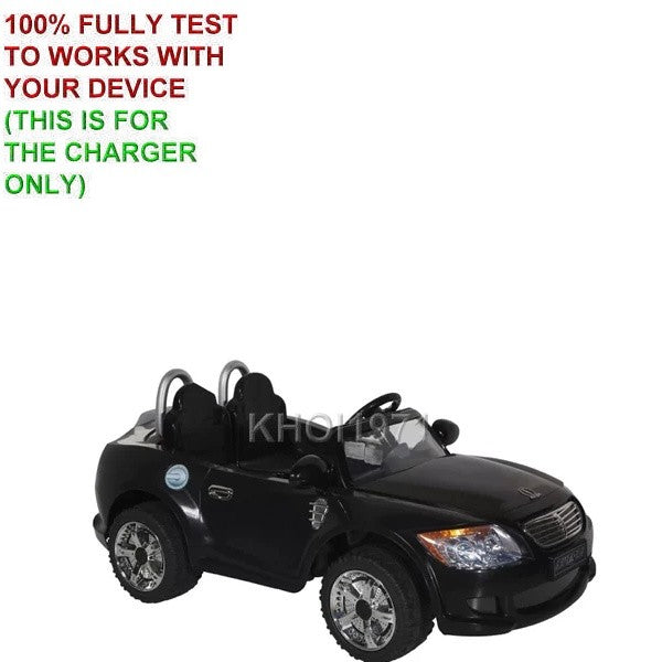 12V AC Wall Charger Adapter with Surge Protection for Ride-On Roadster Batteries