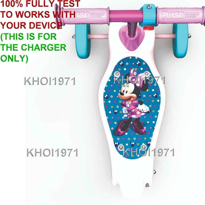 6V AC Wall Charger Adapter for Minnie Mouse Pulse Performance Scooter