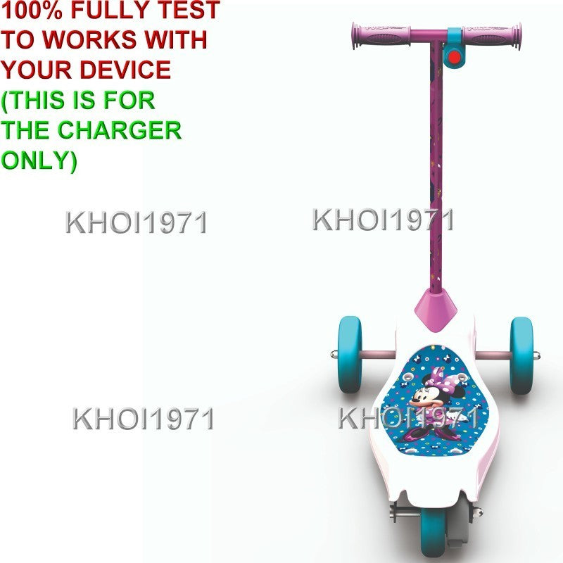 6V AC Wall Charger Adapter for Minnie Mouse Pulse Performance Scooter