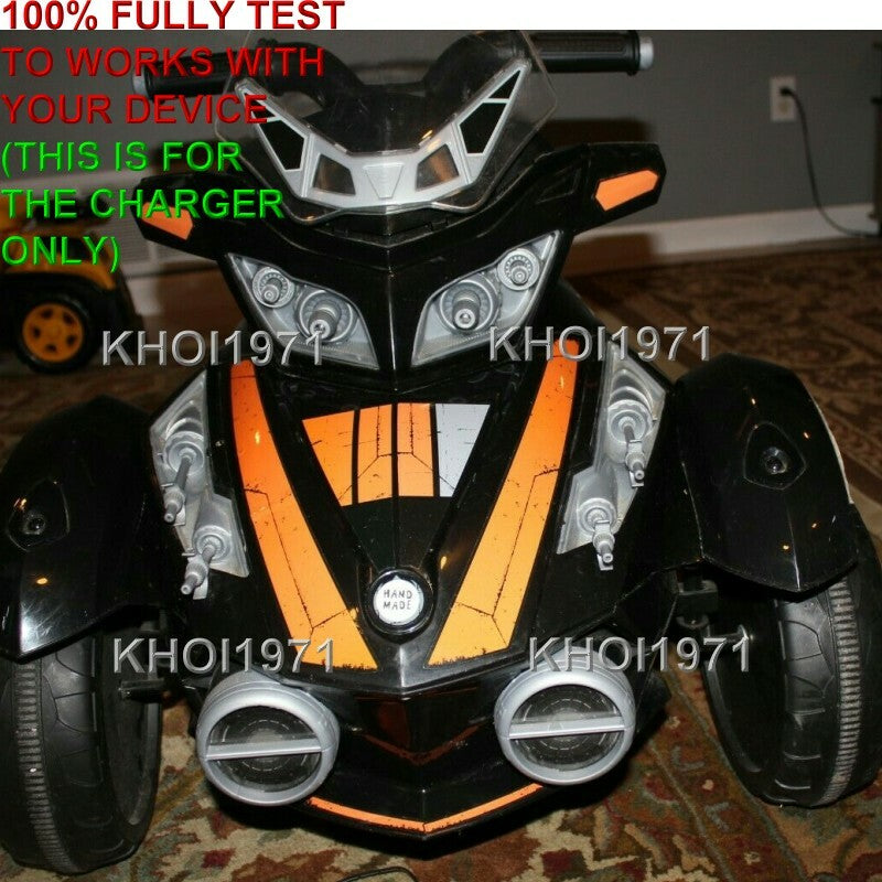 6V AC Wall Charger Adapter for Huffy Star Wars X-Wing Fighter Motorcycle Model 17066