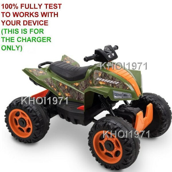 AC Wall Charger Adapter for 12V Battery Huffy Renegade ATV 4x4 Ride-On