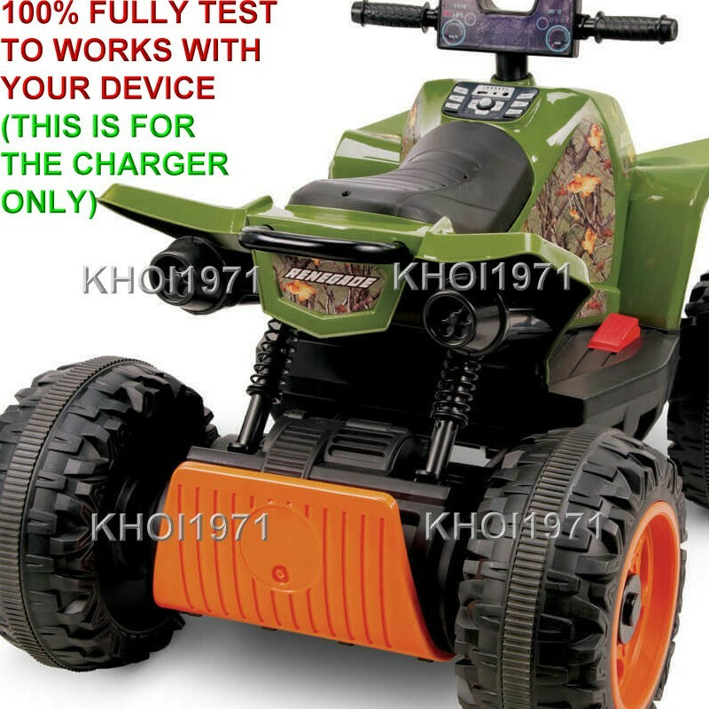 AC Wall Charger Adapter for 12V Battery Huffy Renegade ATV 4x4 Ride-On