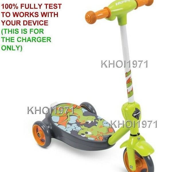 AC Wall Charger Adapter for 18007P 2-in-1 Bubble Scooter Ride-On Dragons