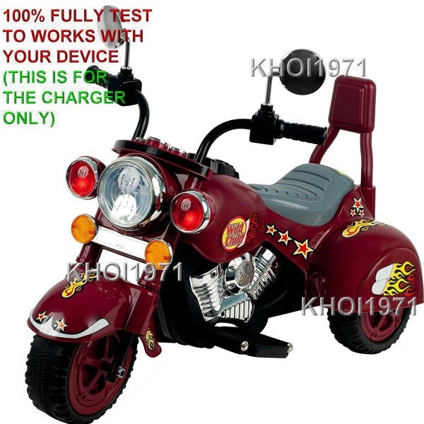 AC Wall Charger Adapter for 80-1616 Little Rider Harley Wild Child Ride-On Bike